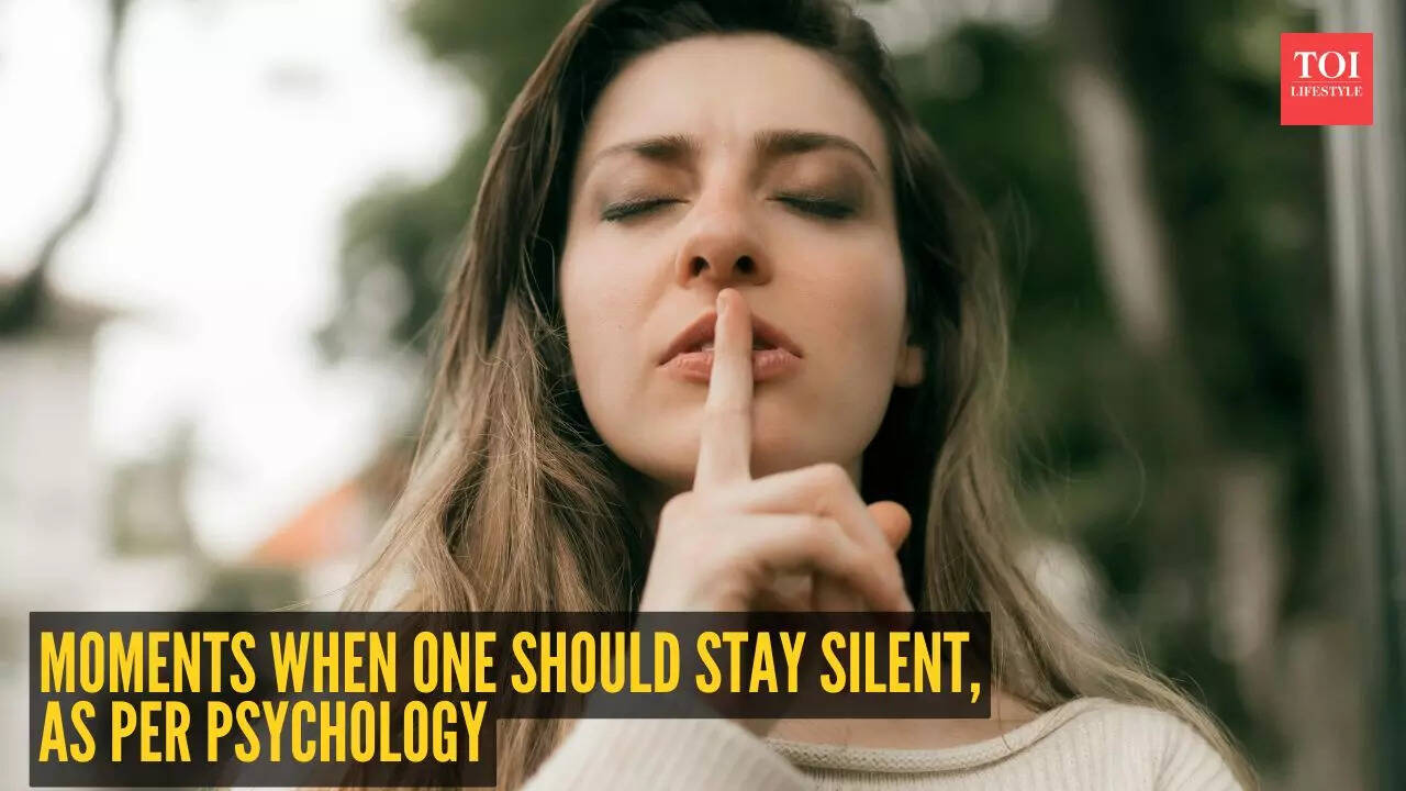 5 moments when one should stay silent, as per psychology