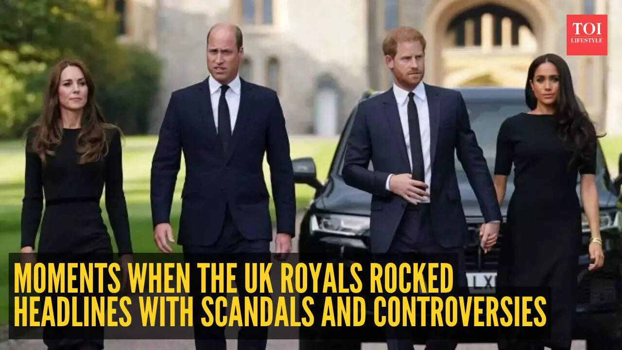 5 times the UK Royal family rocked headlines with scandals and controversies