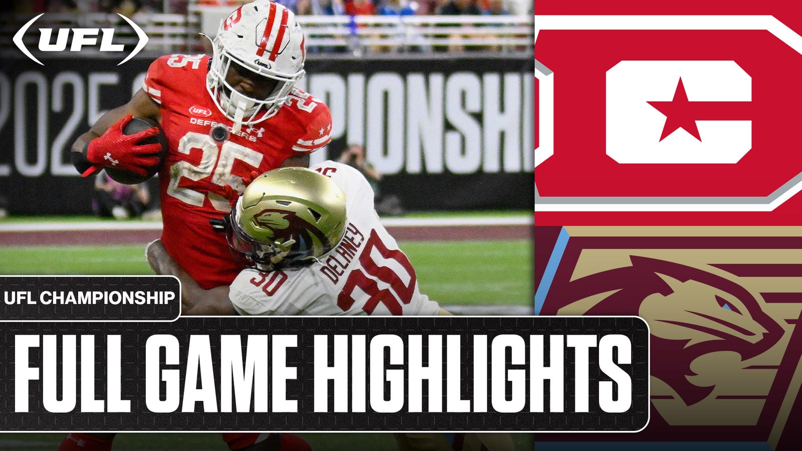 Defenders’ rout of Panthers in UFL title game proves who the true MVP is