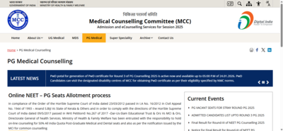 NEET PG counselling 2026: Choice filling, locking for Stray vacancy round ends tomorrow; check details