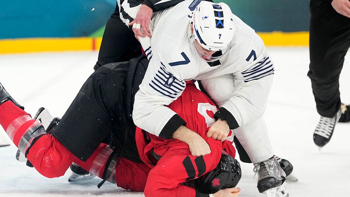 France bans Olympic hockey player for fighting