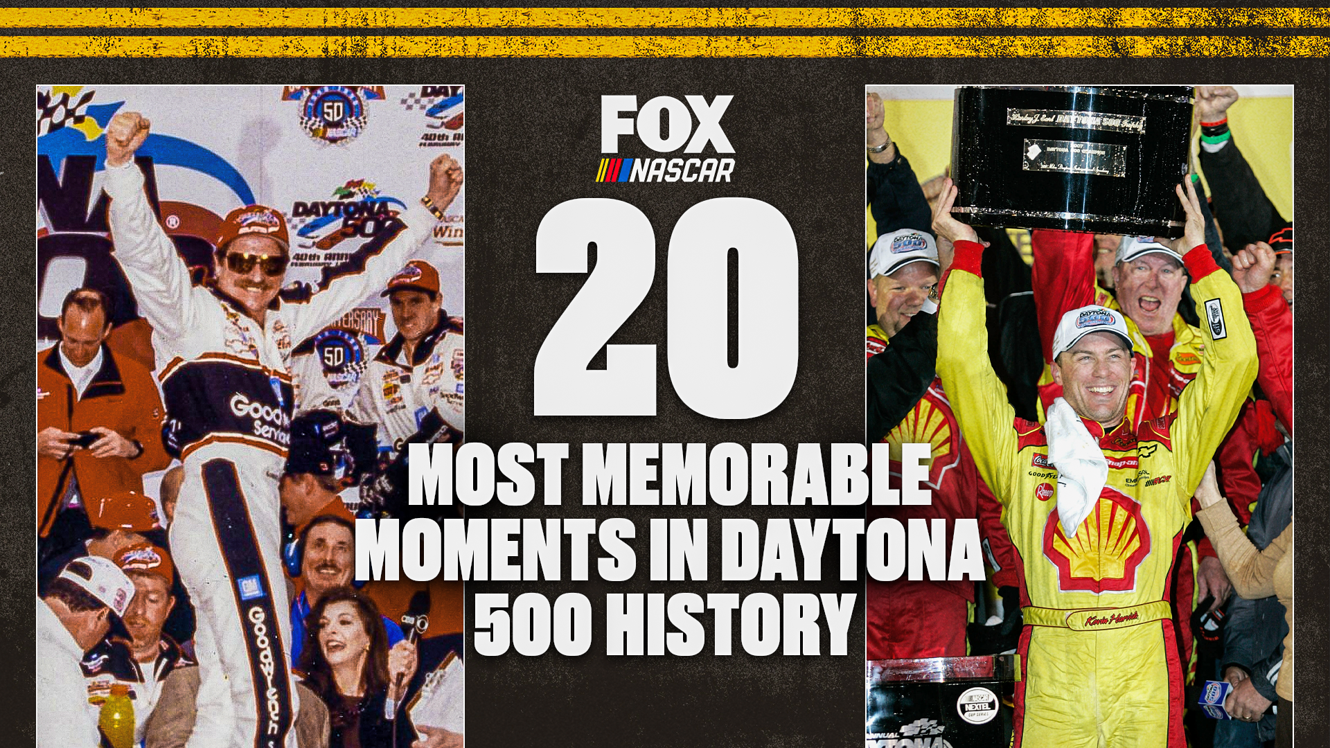 Counting Down 20 Most Memorable Moments in Daytona 500 History