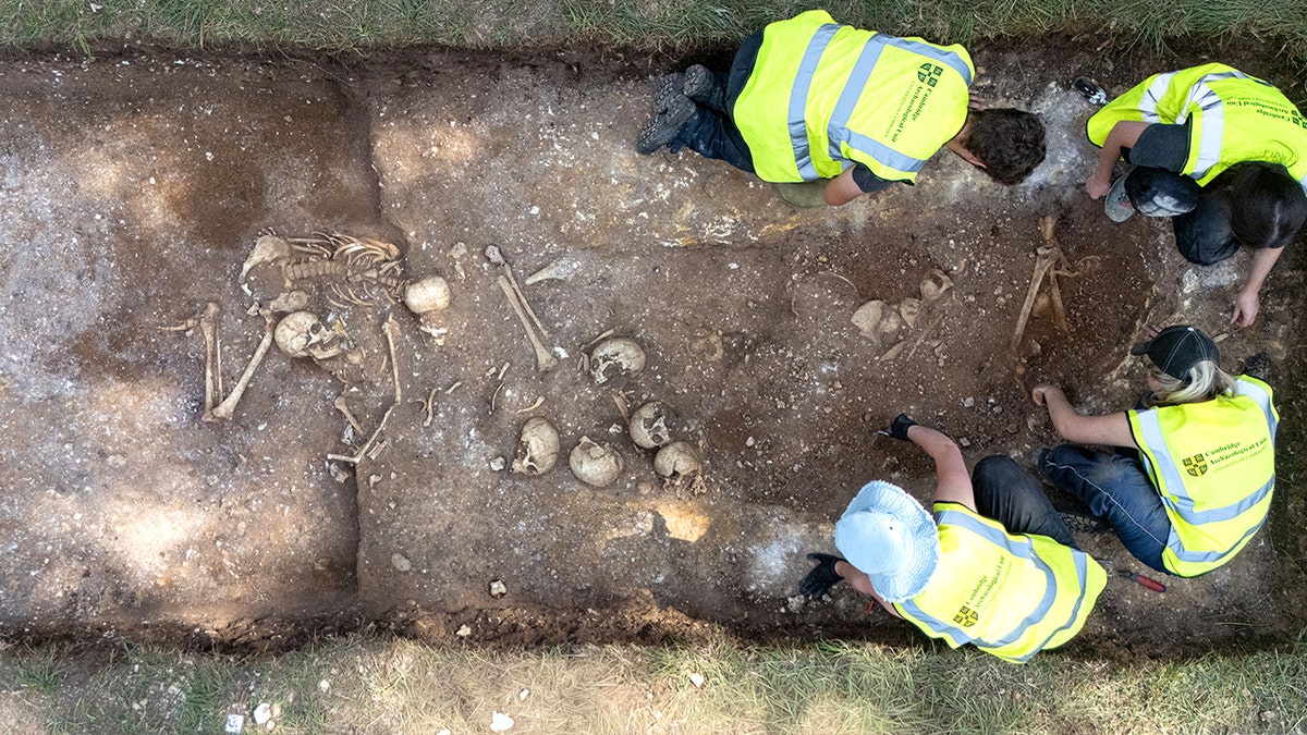 Cambridge students archaeology dig includes likely 1,200-year-old ‘execution pit’