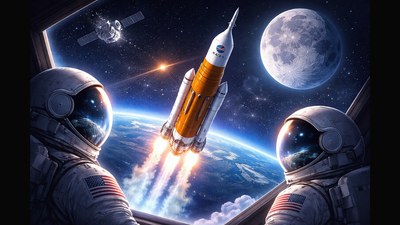 Moon-bound again: 4 astronauts will fly farther than anyone since 1970s