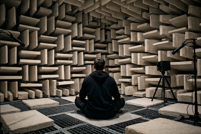 World’s quietest room: Inside the silent chamber of Microsoft where you can hear your own heartbeat |