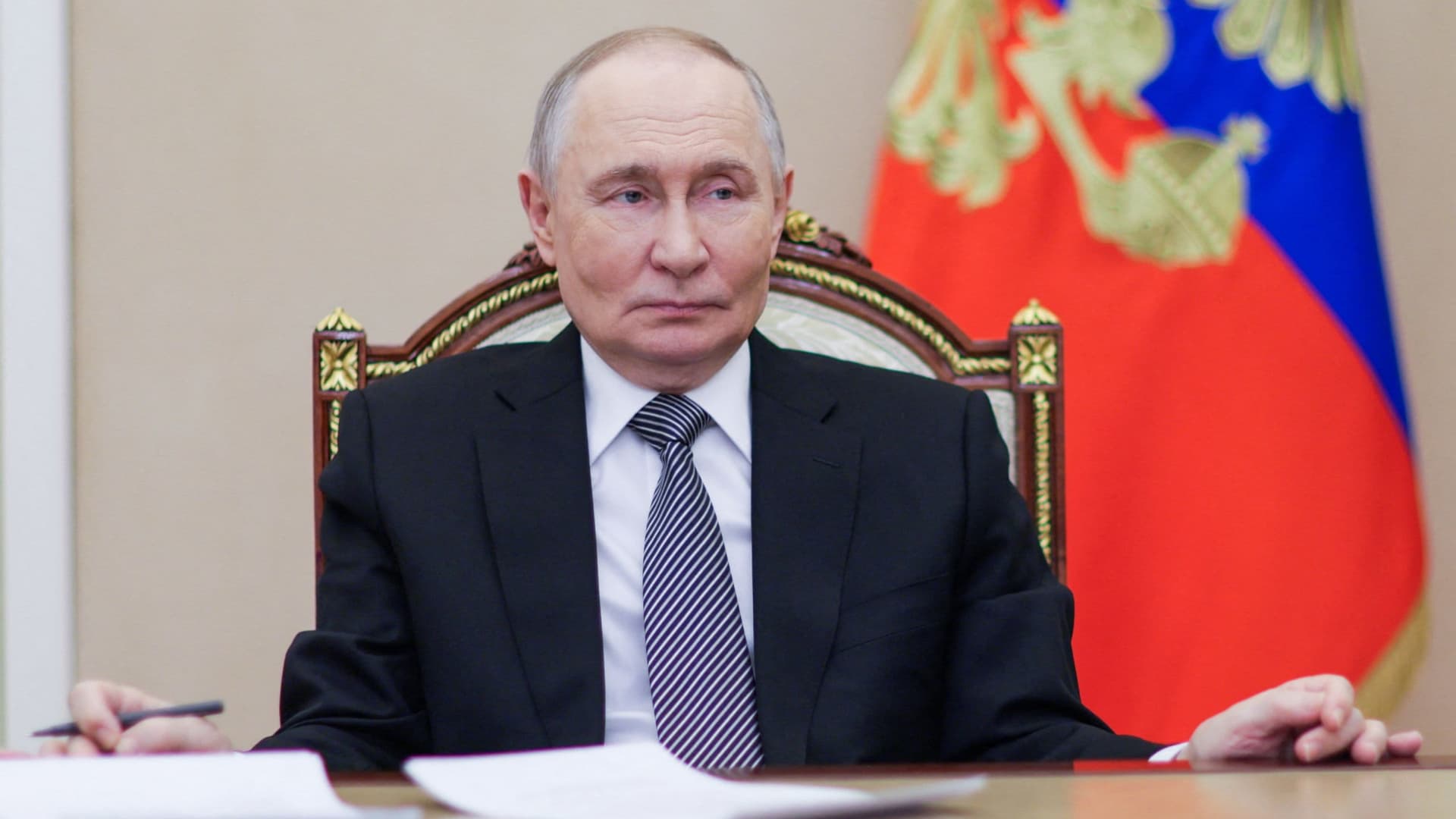 Trump thinks Russia leader Putin is helping Iran