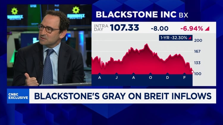 Blackstone’s Gray defends world’s largest private credit fund