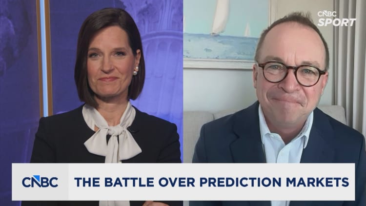 Prediction market gambling needs state regulation, Mulvaney says