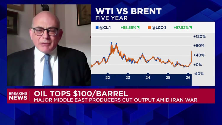 Analysts raise the alarm as crude soars over Iran war