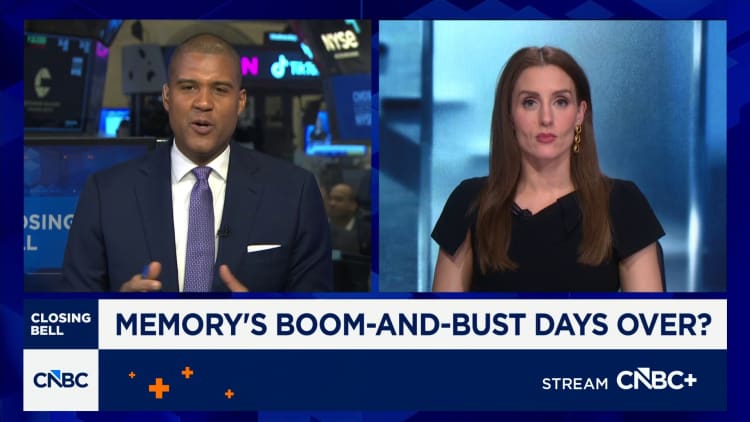The memory stock cycle of boom-bust-repeat is over, executives say