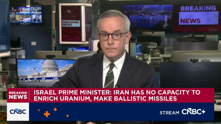 Netanyahu says Iran no longer has uranium enrichment capacity