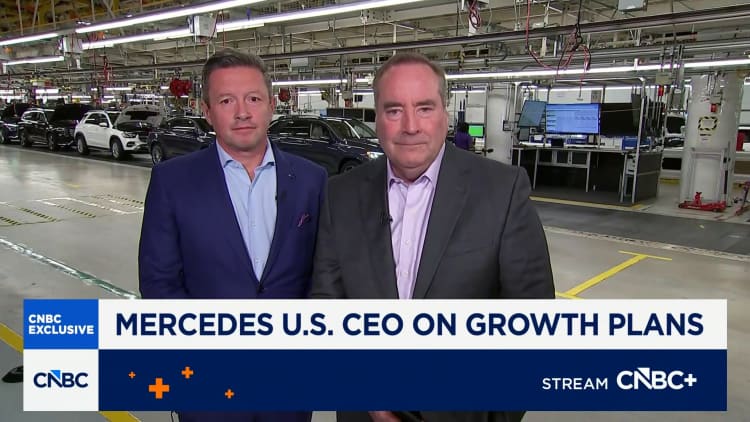 Mercedes U.S. CEO sets ambitious sales goal despite ‘tougher’ market