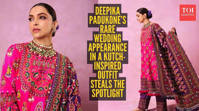 Deepika Padukone stuns in Jigya Patel creation at Eka Lakhani’s wedding, and it’s pure art