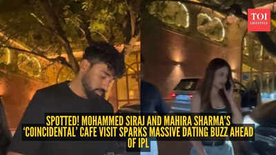 What’s brewing? Mohammed Siraj and Mahira Sharma spotted at the same cafe