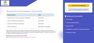 RBI Assistant recruitment 2026: Registration for 600 posts ends today, check direct link to apply before deadline |