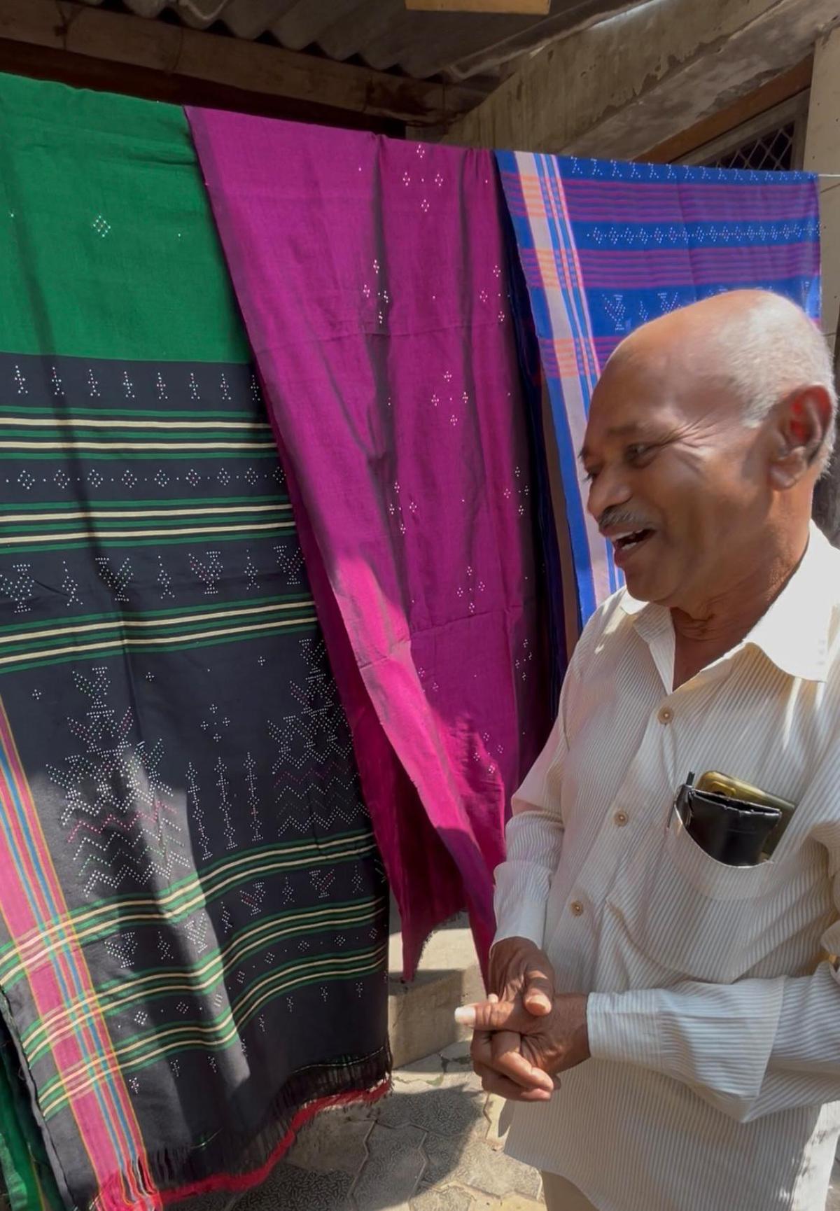 Tangaliya weaving finds new life in Gujarat — with a boost from Brad Pitt