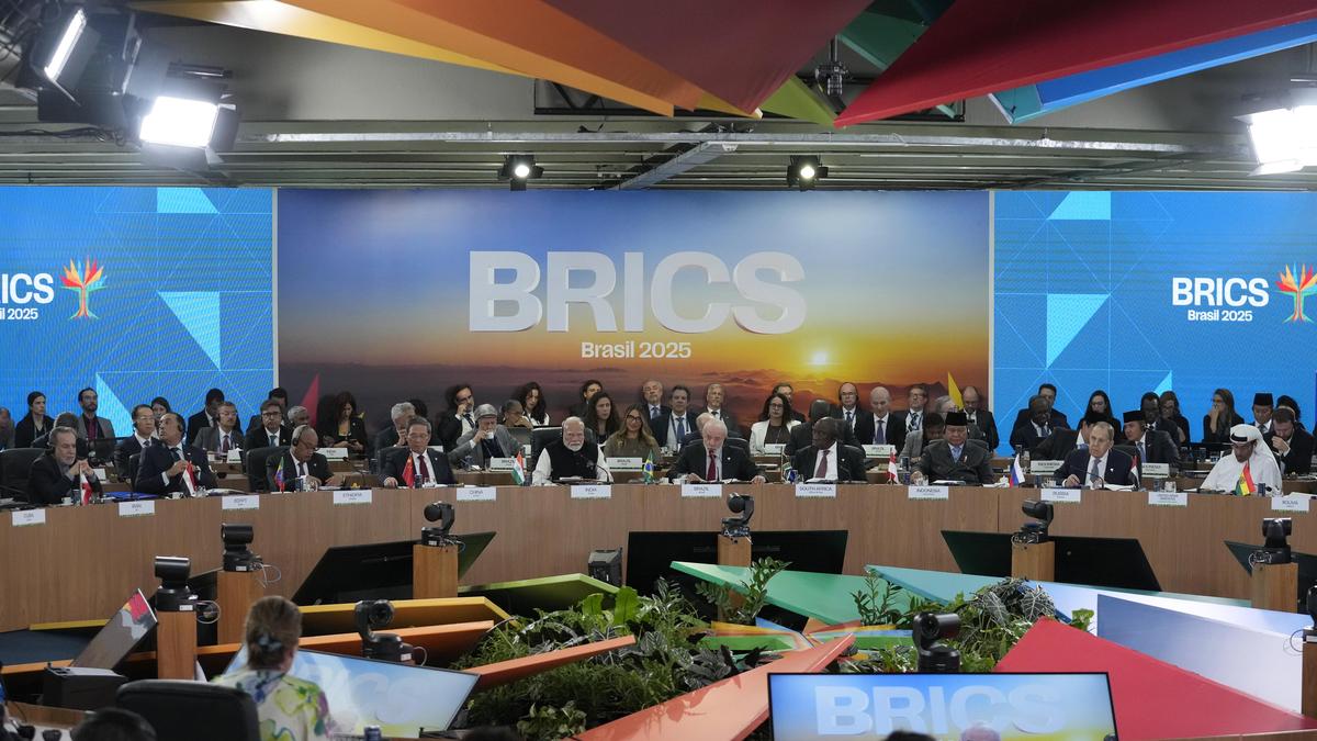 On scientific collaborations in BRICS