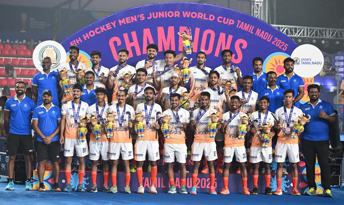 FIH junior men’s hockey World Cup | Forged in fire — how Sreejesh inspired his men to a maiden bronze