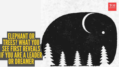 Optical Illusion personality test: Elephant or trees? What you see first reveals if you are a leader or dreamer |