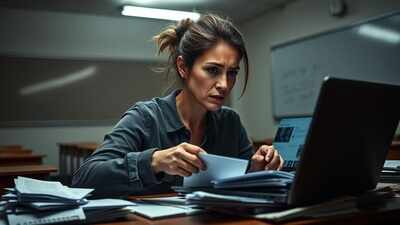 America’s teachers are struggling to make ends meet, and the classroom is paying the price