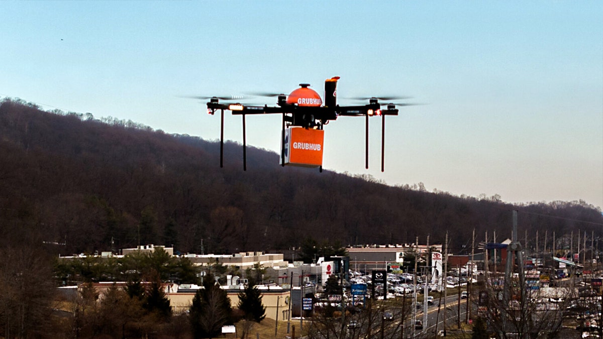Food delivery drones take flight in New Jersey