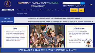 Inet 2026 Join Indian Navy: Indian Navy opens Agniveer SSR, MR and SSR medical recruitment for 2027 batches through INET 2026
