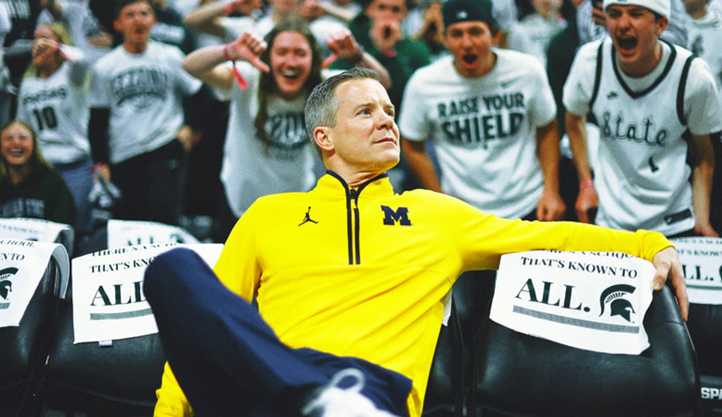 Michigan coach Dusty May Says The Izzone Will ‘Never Get Under My Skin’