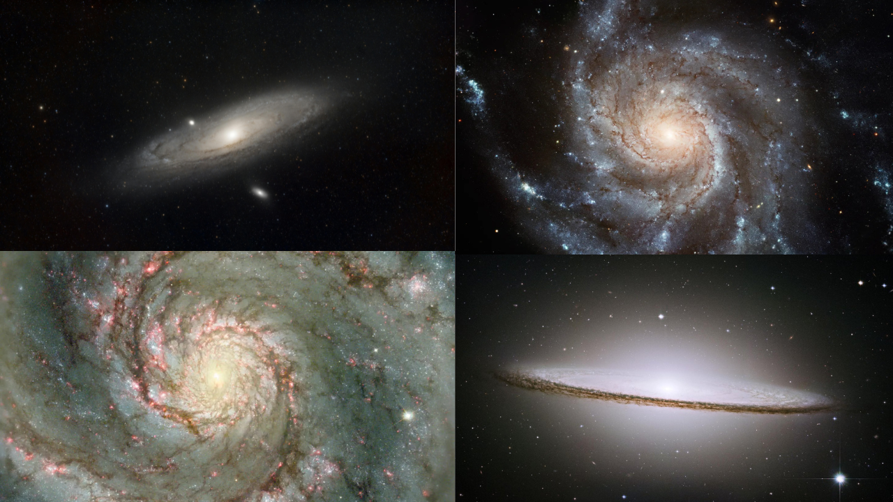Most beautiful galaxies ever captured by NASA telescopes