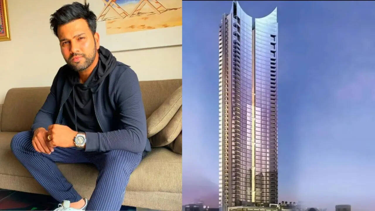 Rohit Sharma’s ₹30 crore Mumbai home is a sea-facing luxury paradise; the 29th floor balcony is the real showstopper!