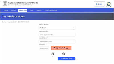 Rpsc Si Admit Card: RPSC Rajasthan SI exam city intimation slip 2026 out, download PDF at rpsc.rajasthan.gov.in