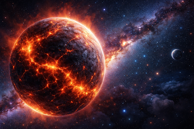 Scientists just discovered a ‘molten planet’ that’s one giant lava ocean and it smells like rotten eggs |