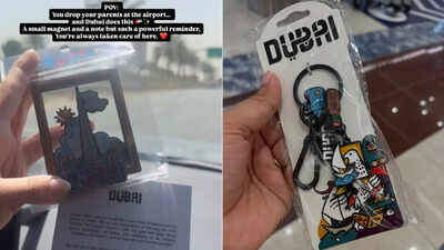 Dubai International Airport’s surprise gifts turn goodbyes emotional: What’s inside the viral ‘DXB gift pack’?