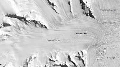 This Antarctic Hektoria glacier retreated 8 kilometres in just 60 days and shocked scientists |