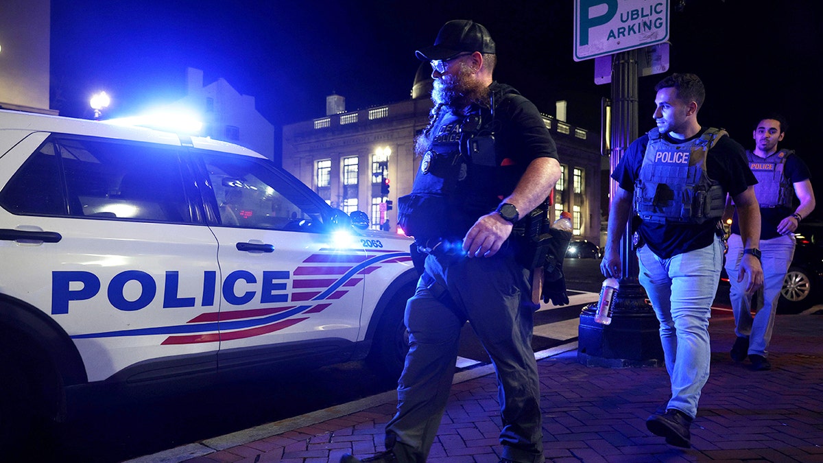 Park Police officer shot in DC as authorities shut down multiple blocks
