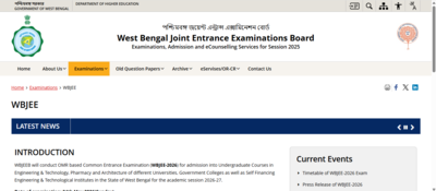 WBJEE 2026 registration begins tomorrow: Check important dates and other details here |