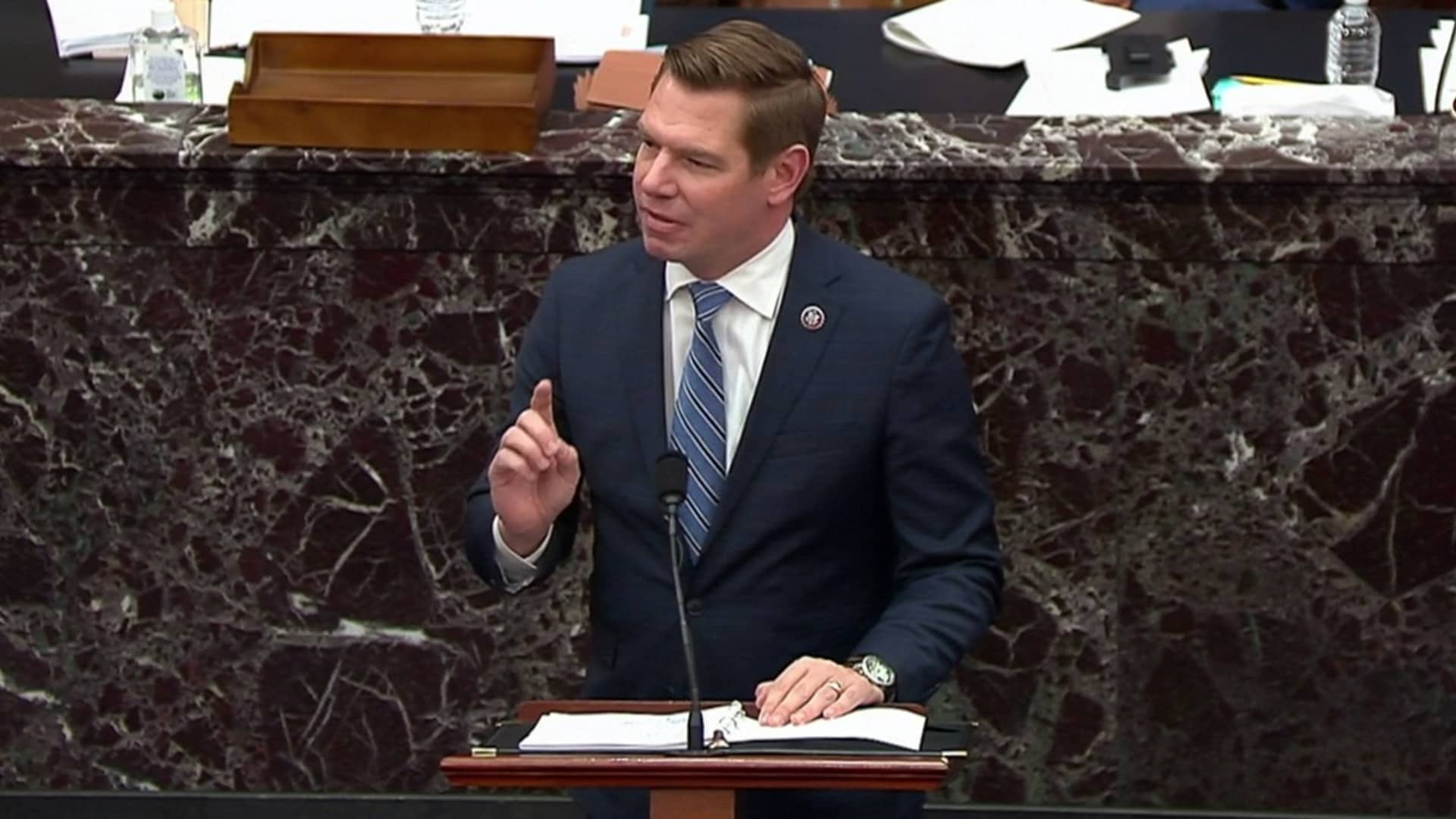 Eric Swalwell resignation over sex misconduct prompts Ethics panel remarks