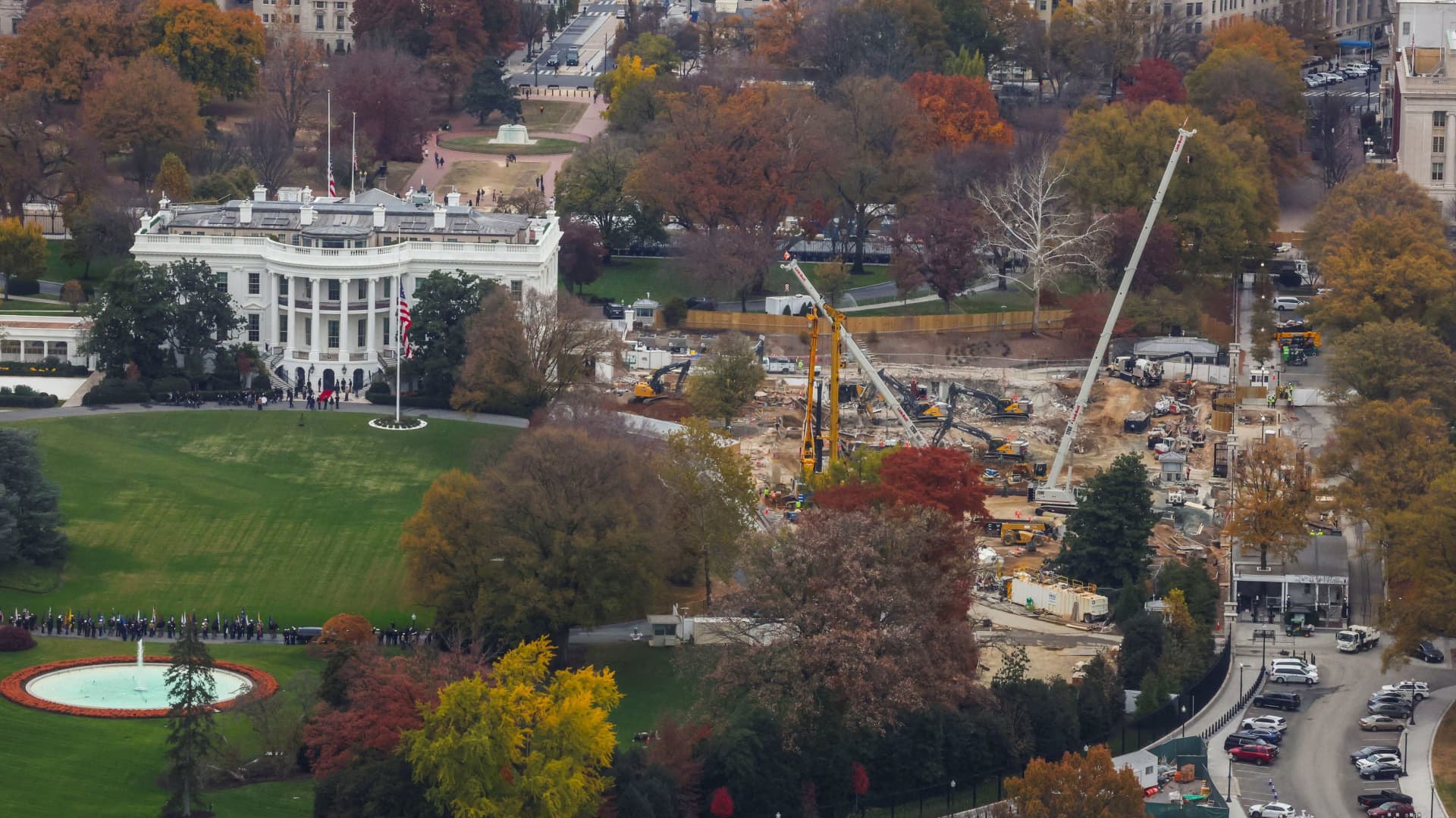 Judge blocks Trump’s White House ballroom above-ground construction
