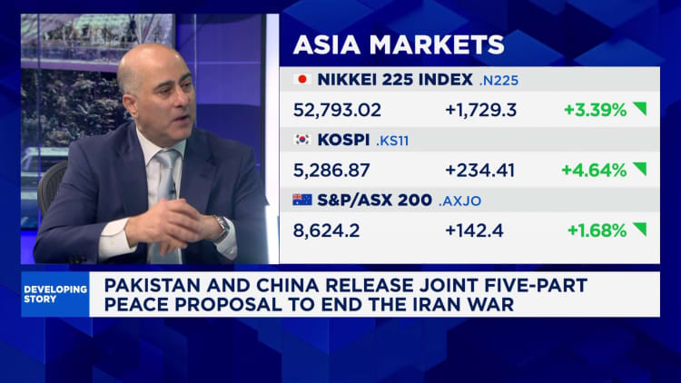 South Korea’s Kospi leads rebound in Asia markets as Trump says Iran war could end in weeks