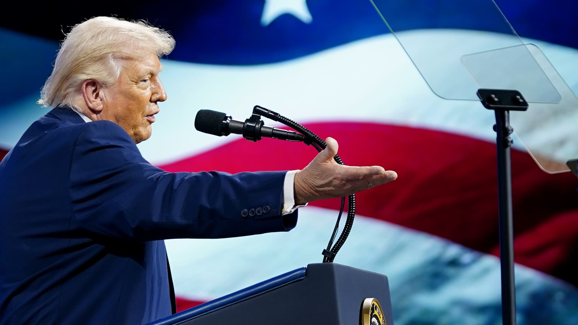 All eyes on Trump address as markets rise on ceasefire hopes