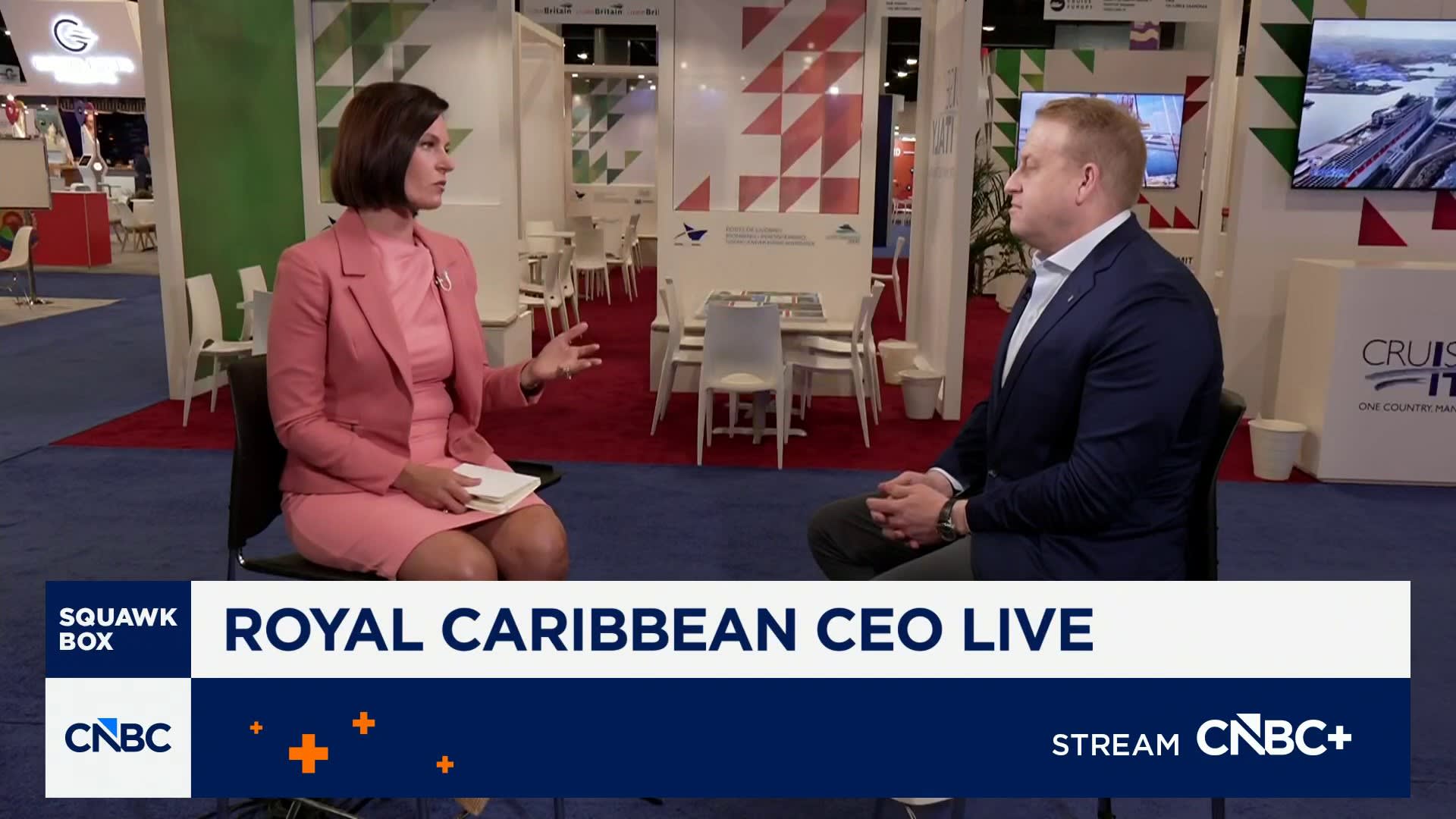 Cruise demand is ‘exceptionally high,’ says Royal Caribbean Group CEO