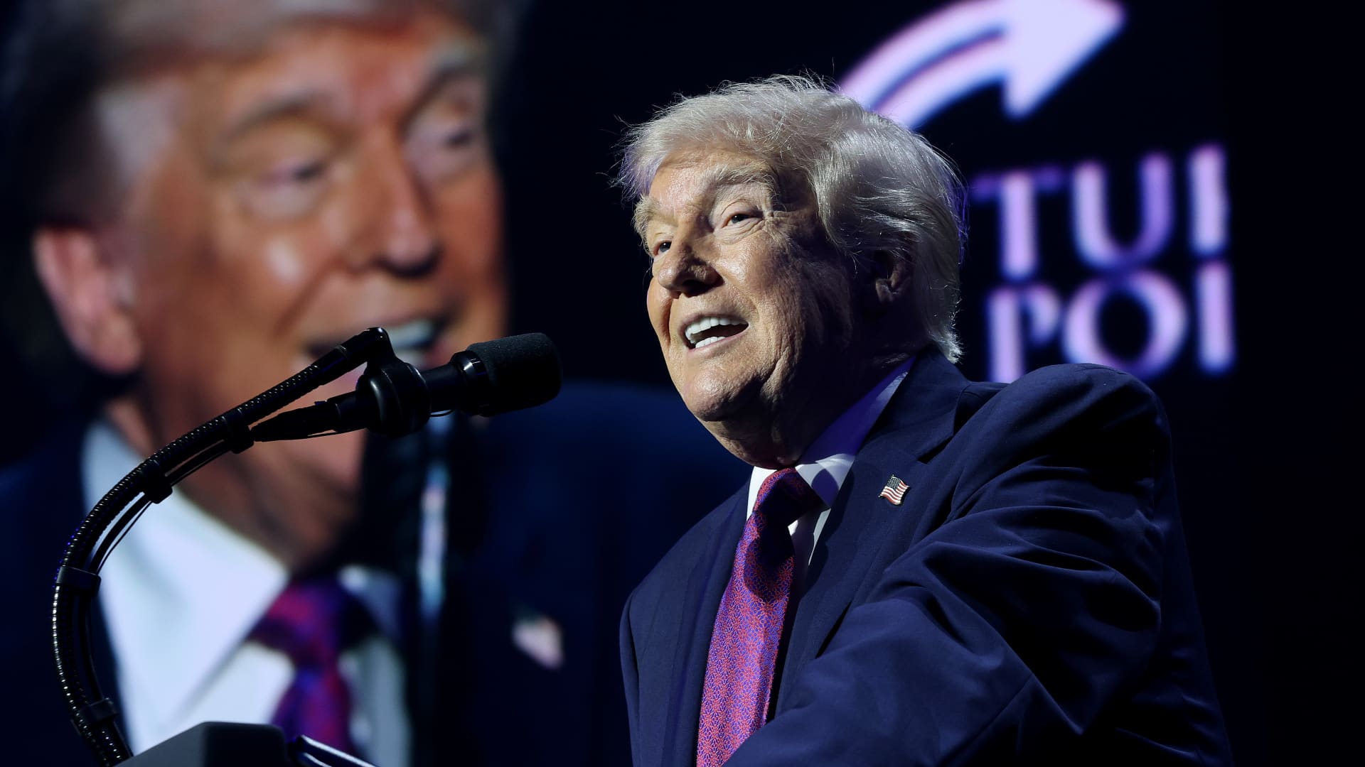 Trump says U.S. struck, seized Iranian-flagged cargo ship