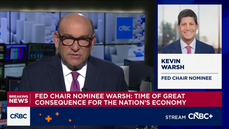 Chair nominee Kevin Warsh says Fed must ‘stay in its lane’ to maintain independence