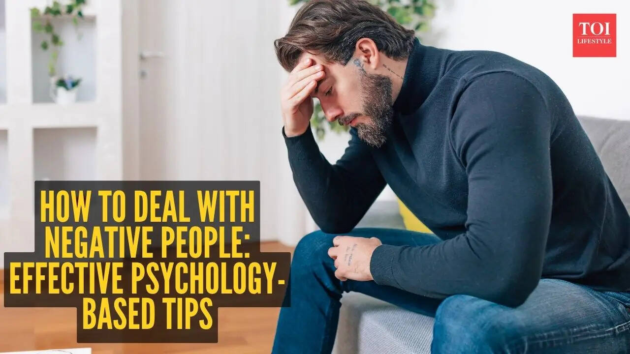 How to deal with negative people: 5 effective psychology-based tips