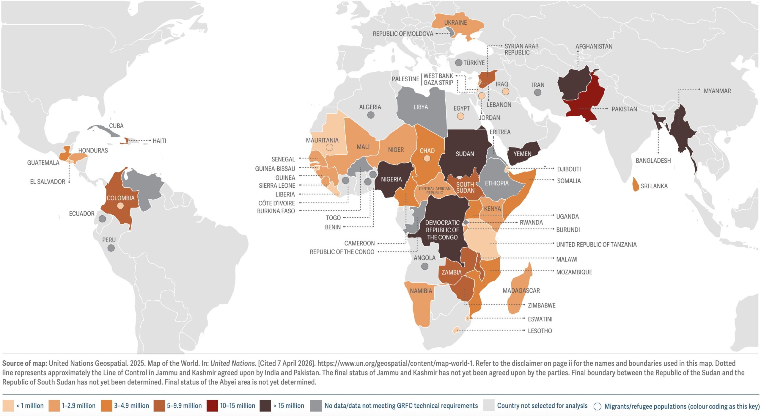 Two-thirds of global hunger concentrated in 10 conflict-hit countries