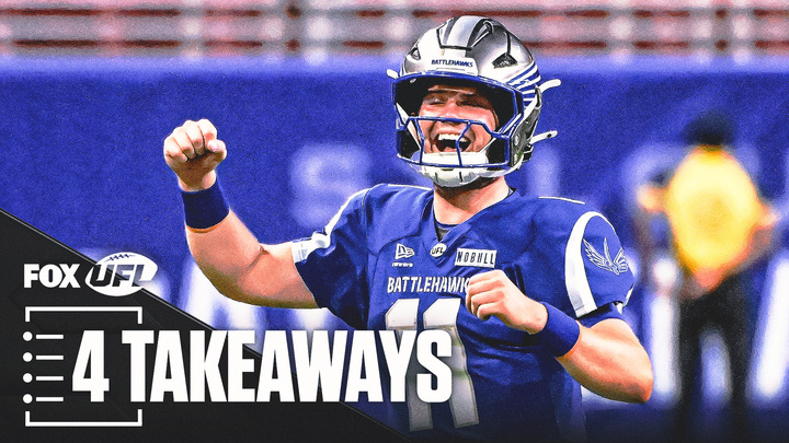 4 Takeaways: UFL Week 3