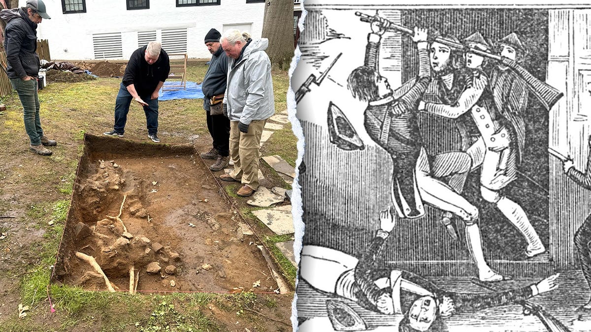 Doan Gang robbery site uncovered in Bucks County archaeological excavation