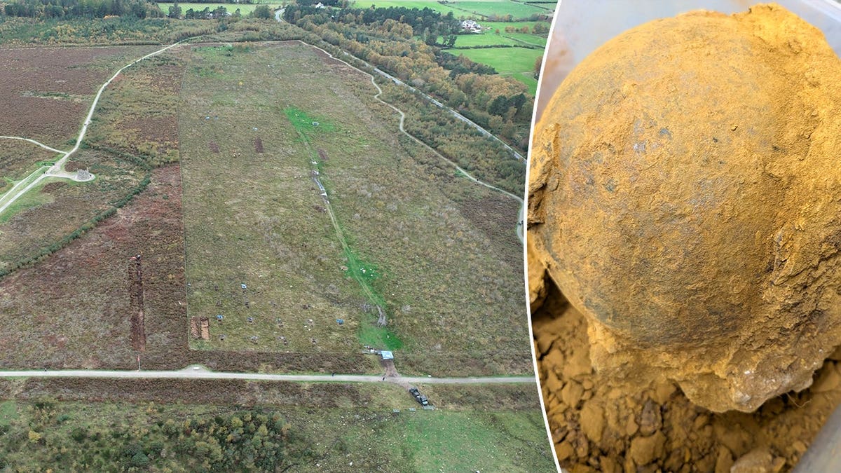 Archaeologists find unexploded mortar shell at Culloden Battlefield after 280 years