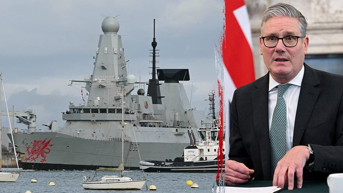 HMS Dragon docks amid Iran war as Starmer faces mounting criticism