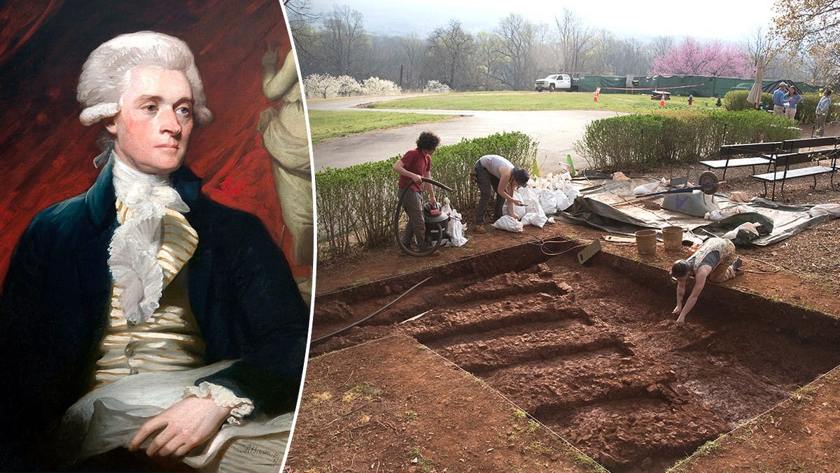 Archaeologists find hidden brick kiln that helped build Jefferson’s Monticello