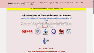 Iiser Iat 2026 Registration: IISER IAT 2026 registration ends today: Check direct link, how to apply before deadline